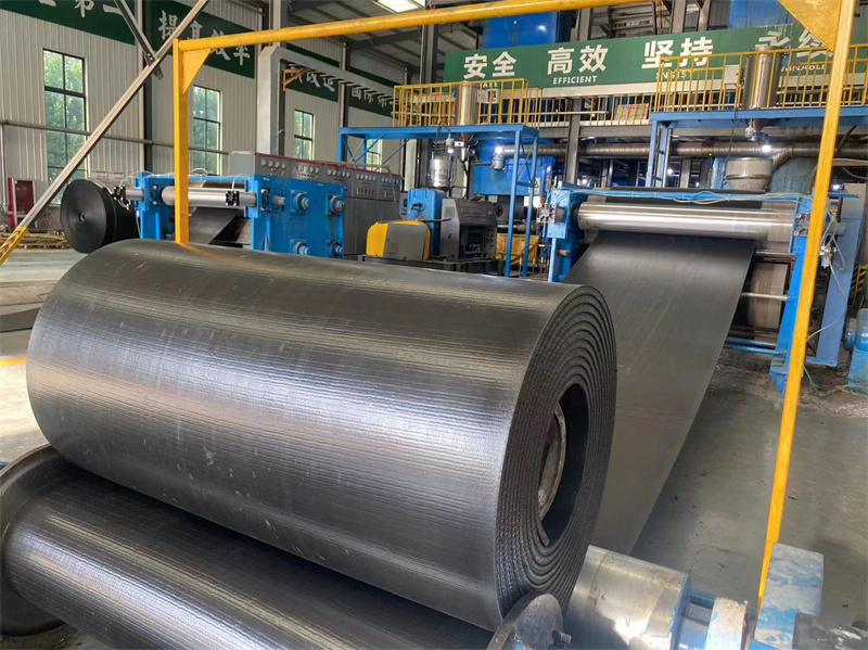 Flame-Retardant Solid Woven Conveyor Belt Production
